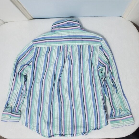 Ralph Lauren set of 2 boys long sleeve button down shirts sz 3T - Picture 13 of 15
